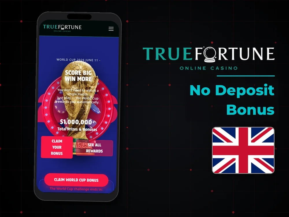 True Fortune casino - No Deposit Bonus