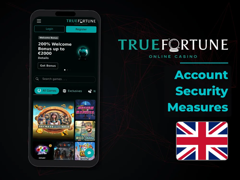 True Fortune casino - Account Security Measures