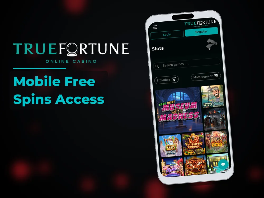True Fortune casino - Mobile Free Spins Access